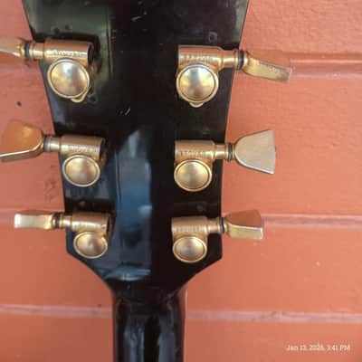 Aria LC-500 Les Paul Custom 1976 - Black/Ebony image 11