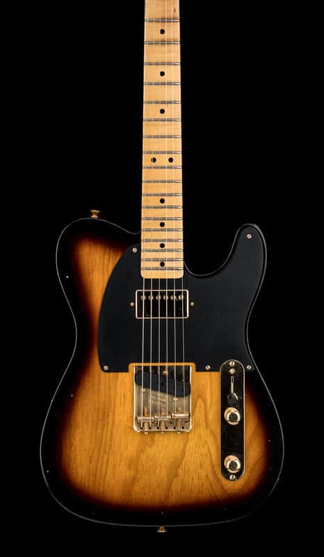 Fender Custom Shop 1951 Nocaster HS Journeyman Relic - 2-Color Sunburst #22733 image 1