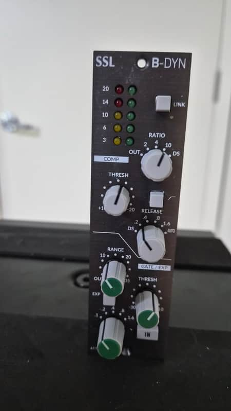Solid State Logic SSL B-Dyn 500-Series Dynamics Module 2023 - Black image 1