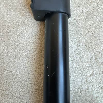 Rack One Straight Drum Rack Foot Assembly Tube with two rubber feet - 24” (25.5” tip to tip) x 1.5" 90s - Aluminum image 5