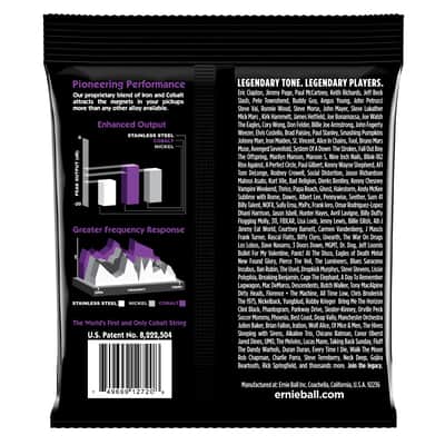 Ernie Ball Power Slinky Cobalt Electric Guitar Strings - 11-48 Gauge image 2