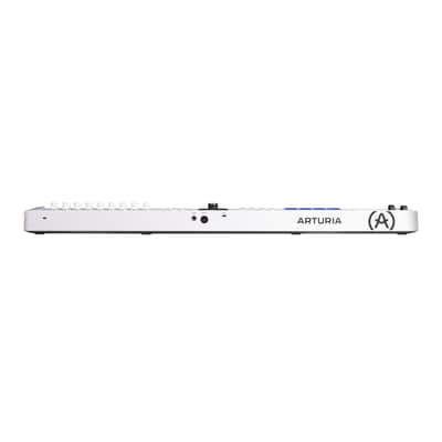 Arturia KeyLab Essential 61 mk3 MIDI Controller with Custom DAW Scripts and 5 User Presets Tailored for FL Studio, Logic Pro, Ableton Live, Cubase, and Bitwig Studio (White) image 4