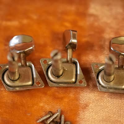 Vintage 1960s Fender Stratocaster "F" Tuners 1970s image 7