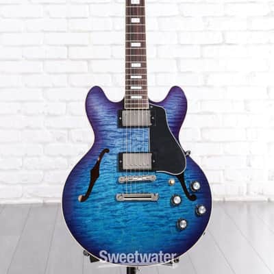 Gibson ES-339 Figured Electric Guitar - Blueberry Burst (ES39F00B9NHd1) image 1
