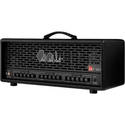 PRS Mark Tremonti MT 100 Tube Guitar Amp Head - Regular Black image 3
