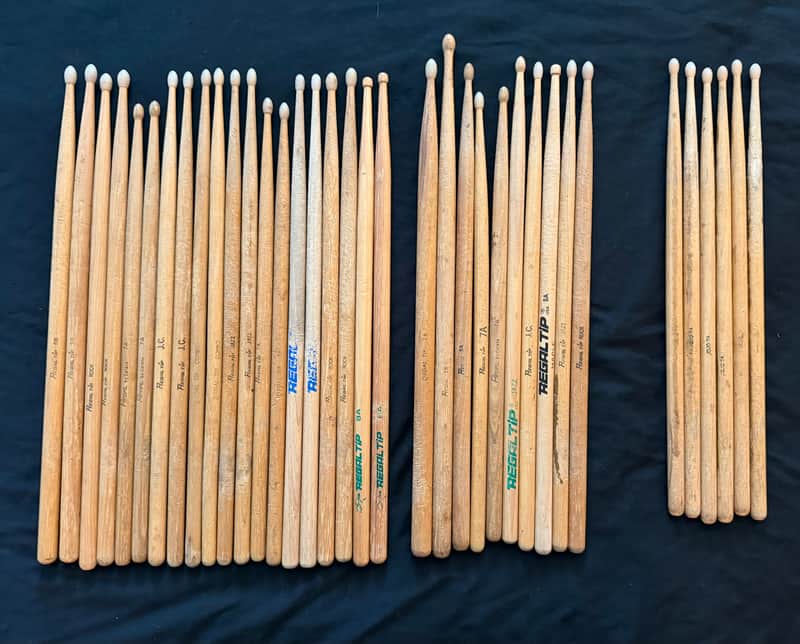Immagine Regal Tip Vintage Drum Stick Lot - 1