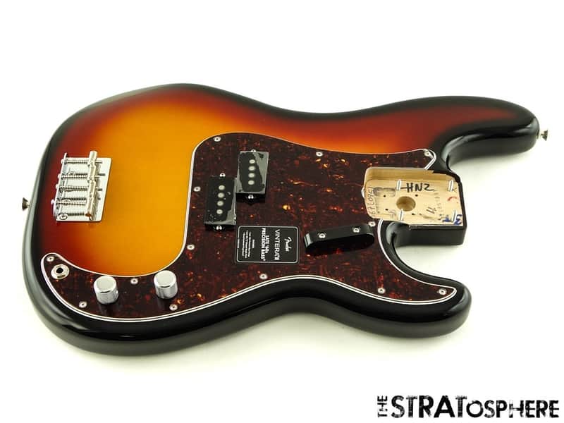 Fender Vintera III Late 60s Precision Bass LOADED BODY Sunburst 3TS image 1