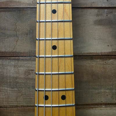 Fender 75th Anni. American Professional Classic Cabronita Telecaster (Pre-Owned) - Ice Blue MEtallic w/ Case image 10
