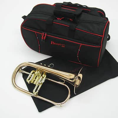 Brasspire 933-2b (Heavy Weight Style) Professional Bb Flugelhorn in Satin Lacquer image 3