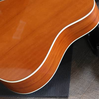 Minty! 2024 Gibson Hummingbird Standard EC Acoustic Guitar Lightburst + OHSC image 17