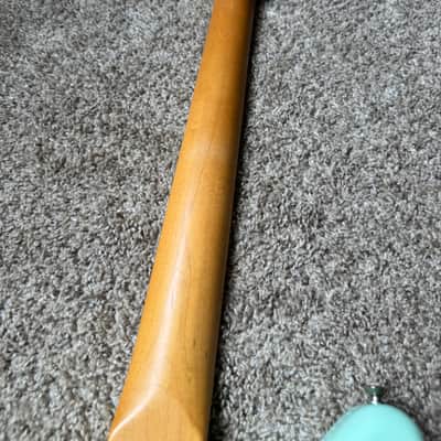Fender Vintera '60s (Mastery and Lollar upgrades w case) Jaguar Modified HH with Pau Ferro Fretboard 2019 - 2023 - Surf Green image 12
