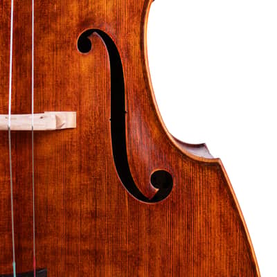 Gamba Double Bass 3/4 Antique Style - Hand-Made in Romania #15 image 4