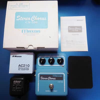 Maxon CS-550 Stereo Chorus | Reverb