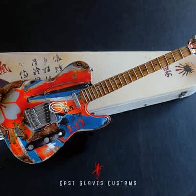 Fender Telecaster MXY-7 Ohka Cherry Blossom Kamikaze V3 Heavy Aged Relic (Limited Edition) image 23