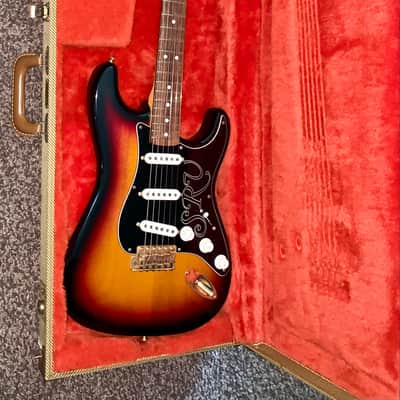 1996 Fender Stevie Ray Vaughan Stratocaster electric guitar made in the usa ohsc image 12