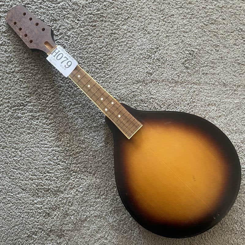Sunburst 8 String Mandolin Project, Spruce Top, Mahogany Body, Rosewood Fingerboard image 1