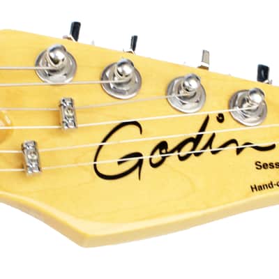 Godin Session SG MN Electric Guitar in Blackburst image 8