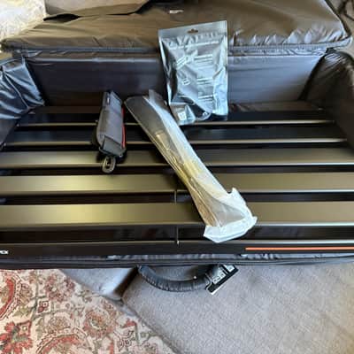 Mono Pedalboard Rail Large with Stealth Accessory Case 2023 - Present - Black image 4