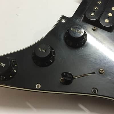 Vintage 1980s Tokai HSS Super Edition Stratocaster loaded pickguard made in Japan image 2