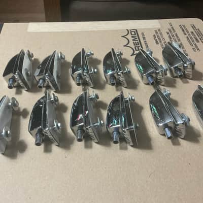 12-Ludwig  Large Classic Lugs w/Vistalite gaskets image 2