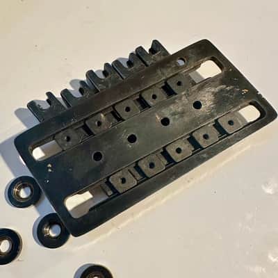 Kahler 2440 5-String Bass Bridge highly adjustable Jackson 1990s - Black image 5