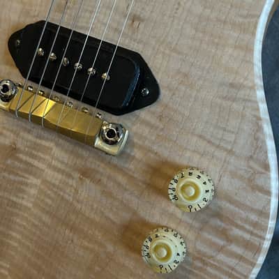 96 art Solid Body Set Neck Doublecut Jr Mahogany and Maple Guitar - Custom Handmade image 15