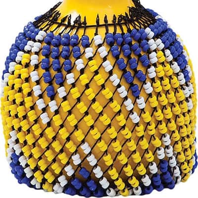 Yellow Fiberglass Shekere image 2