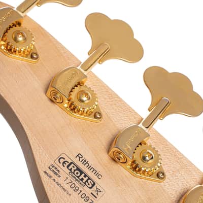 Cort, Jeff Berlin Rithimic 4-String Bass Guitar, Right, Natural Glossy, Full (RITHIMICNAT) image 7