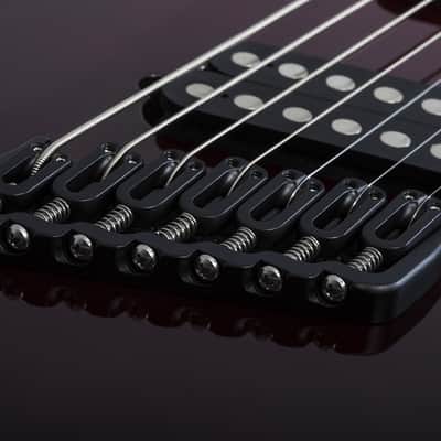 Schecter Reaper-7 Elite Multiscale LH 2185 - Blood Burst (2185) image 13