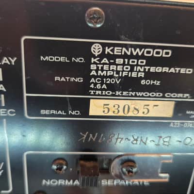 Kenwood KA-9100 1977-79 image 7