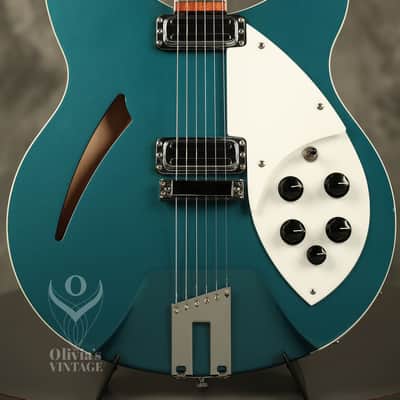 1996 Rickenbacker 360V64 Turquoise image 1