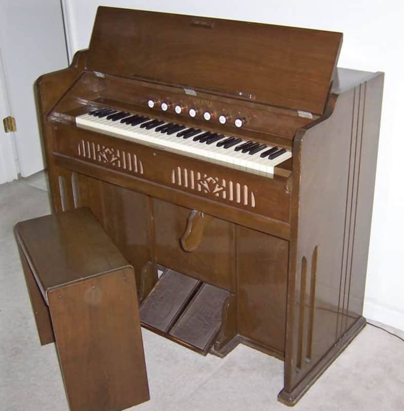 Yamaha Reed (pump) Organ 1950s Walnut image 1