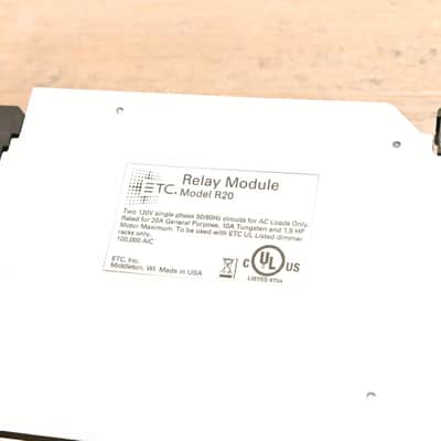 ETC R20 Unison 120V Dual 20A Relay Module (Pack of 3) CG01509 image 11