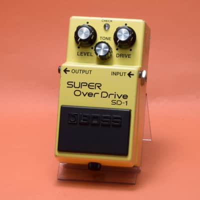 Boss SD-1 Super Overdrive 1981 - 1988 Made In Japan | Reverb