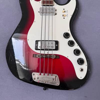 Hofner 185 Artist Bass 1962 - 1980 - Redburst image 3