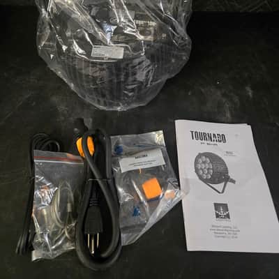 Blizzard Tornado IP EXA Outdoor RGBAW+UV LED PAR – IP Rated – Open Box image 1