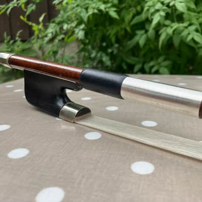Immagine Double Bass French Bow - Just Had Full And Complete Re-commission - Circa 1900 - 4