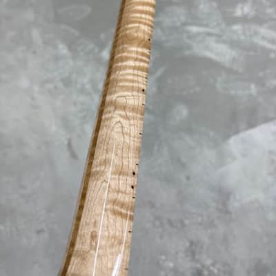 5A Flamed maple S neck - One Piece image 6