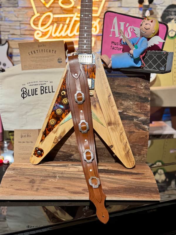 Blue Bell Straps LEMMY DARK COFFEE (Hand Made Exclusive for Al’s Music Factory) image 1