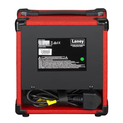 LANEY LX10 RED 10 watt 1x5" electric guitar combo amp with Drive image 4