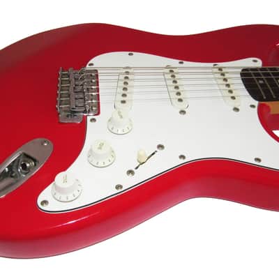 VERY RARE 1992 FENDER STRATOCASTER MADE IN KOREA COMPLETE WITH CASE & PAPERWORK MUST SEE image 2