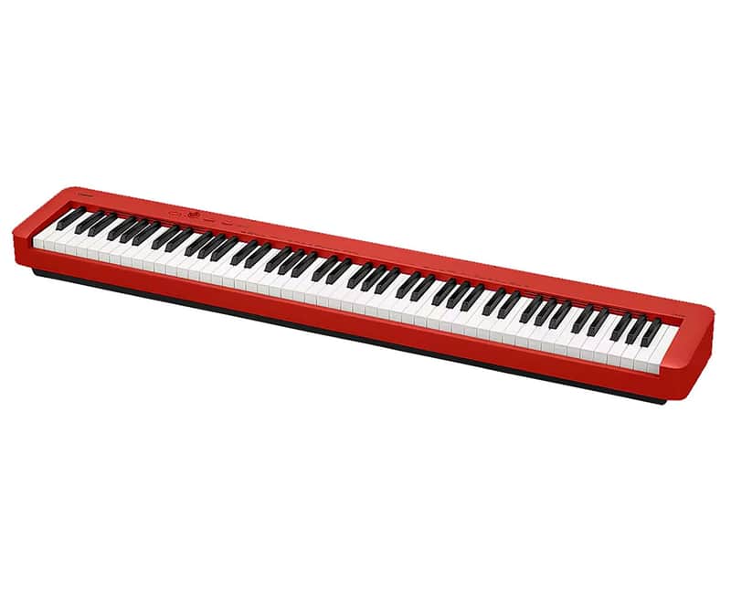 Casio CDP-S160RD 88-Key Compact Digital Piano - Red image 1