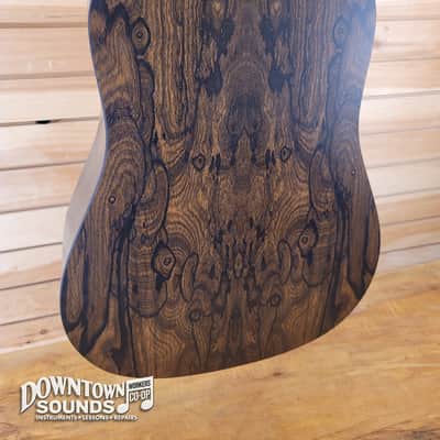 Martin D-X2E A/E Dreadnought Guitar with Martin Soft Shell Case - Ziricote Burst image 6