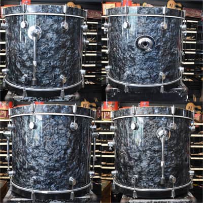 Used PDP MX Series 10", 12", 14", 22" Drum Kit in Black Diamond Pearl image 16