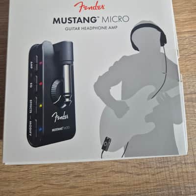 Fender Mustang Micro Guitar Headphone Amp 2021 - Present - Black image 2