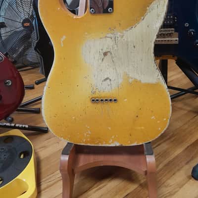 Fender Telecaster with Maple Cap Fretboard 1968 - Blonde(Signed By The VENTURES) image 8