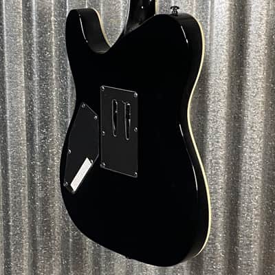 ESP LTD Eclipse '87 Seymour Duncan Floyd Rose Black Guitar LECLIPSE87BLK & Case #1109 Used imagen 10