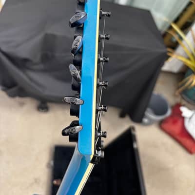 Kramer Stage master deluxe 1986 - Flip flop blue image 20