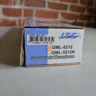 JTS GML-5212 12" Gooseneck Microphone with 2 capsules image 2