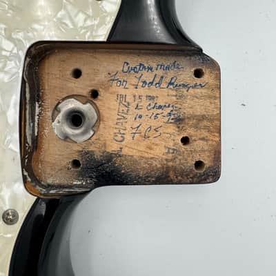 Fender Custom Shop Loaded Custom Stratocaster Body Made for Tom Rundgren 1992 - Flamed Maple Charcoal Burst image 14